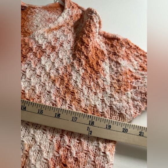 Pilcro Christian V-Neck Sweater Size Small EUC Beachy Cotton Anthropologie - Picture 8 of 8